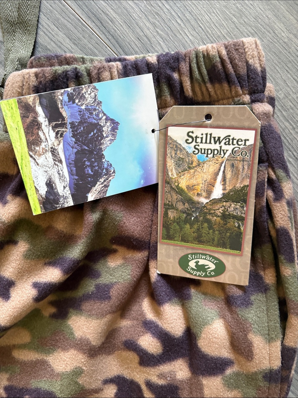 Camo Fleece PJ Joggers - Comfort Fit - Picture 3 of 5